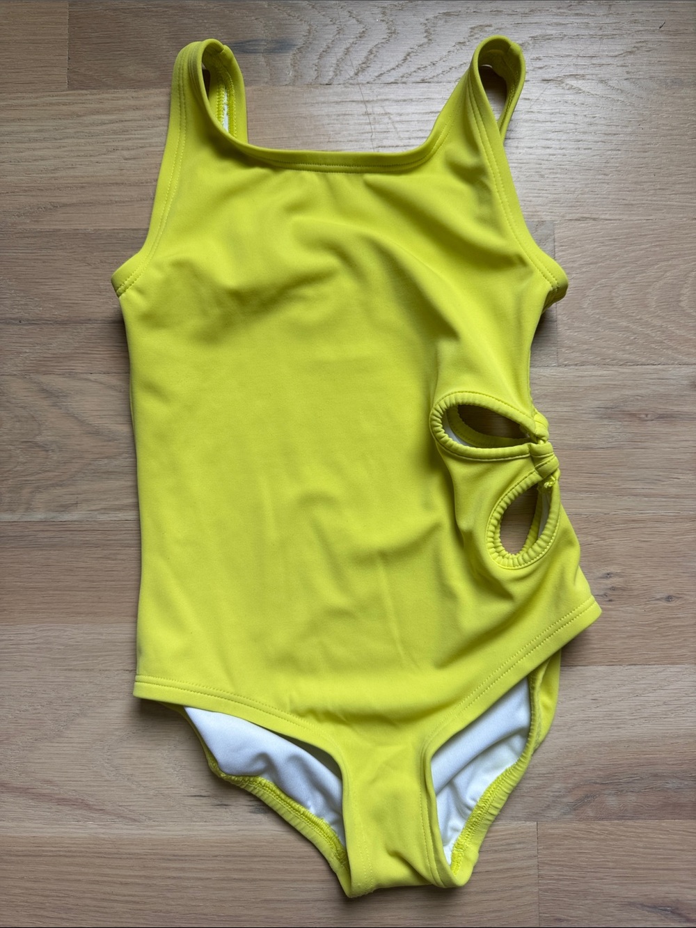 Toddler Girls’ Hanna Andersson One-Piece Daisy Cut Out Swimsuit | Size 5